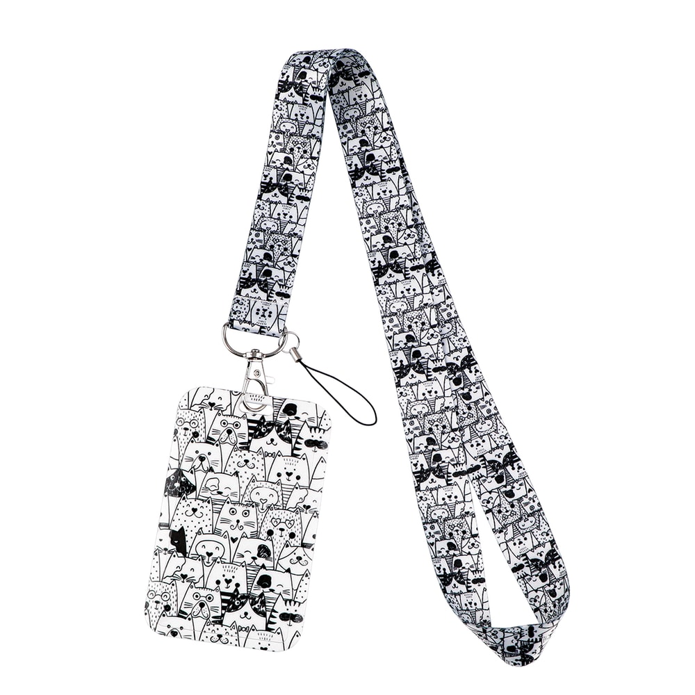 AdoraPaws Cat Lanyard Cute ID Card Holder Strap 4