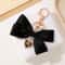 Elegant Pearl Ribbon Keychain For Women Bag Charm Accessories 3