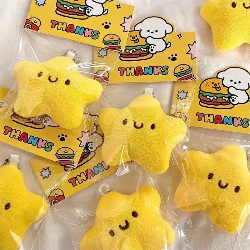 SunnyStar Plush Keychain Charm For Bags Backpacks Keys 1