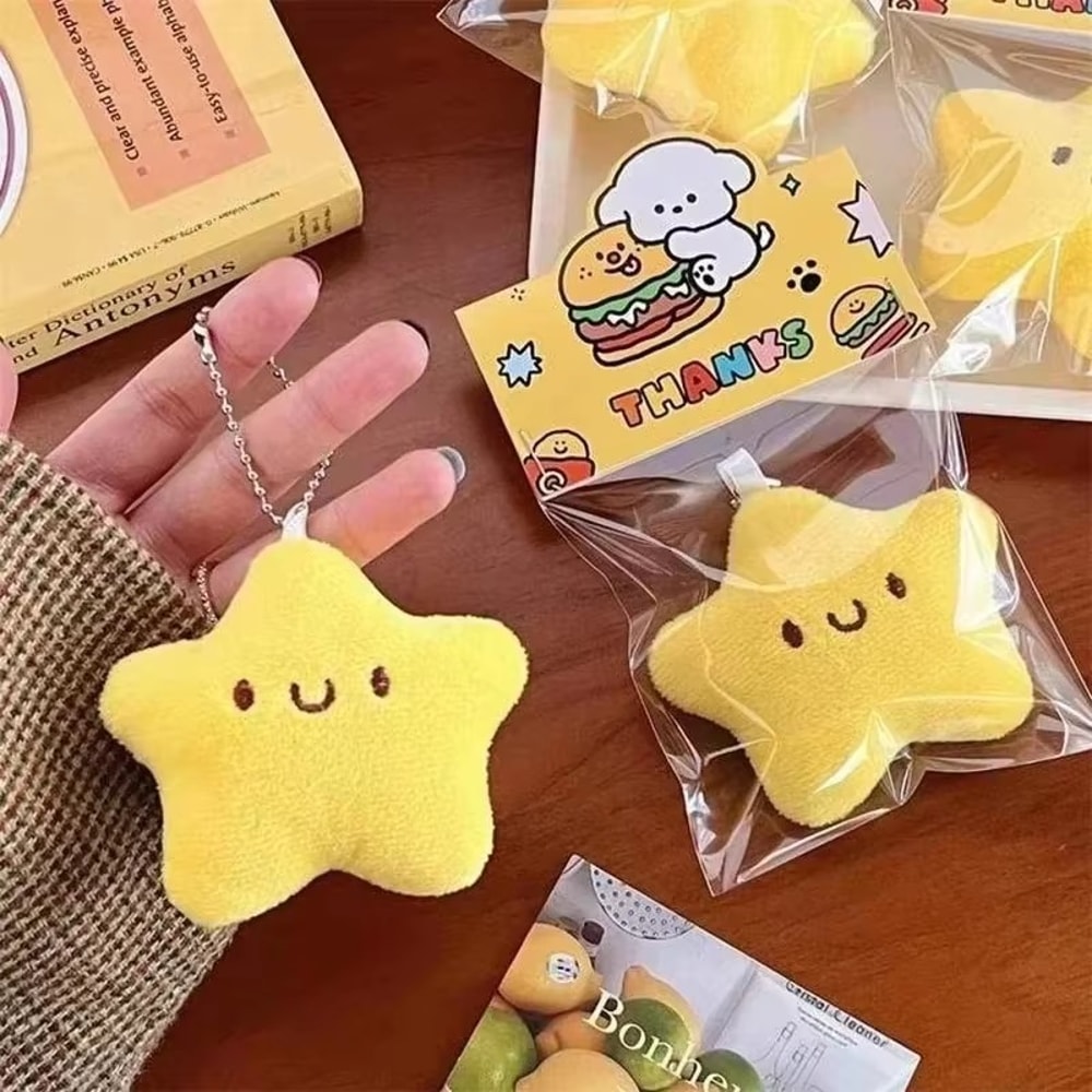 SunnyStar Plush Keychain Charm For Bags Backpacks Keys 0