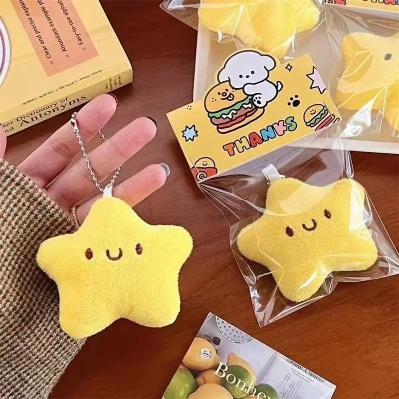 SunnyStar Plush Keychain Charm For Bags Backpacks Keys 0