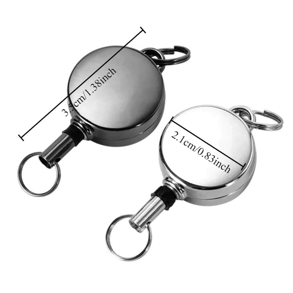 Ultimate Grip Retractable Keychain Anti Lost Key Holder With Durable Key Ring Organizer 1