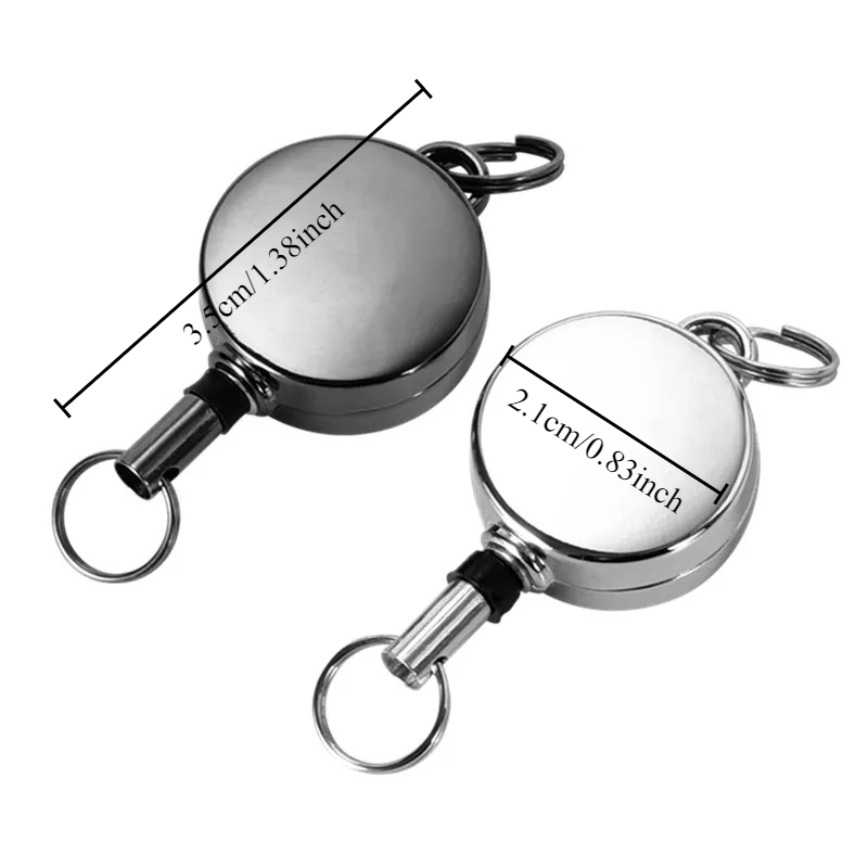 Ultimate Grip Retractable Keychain Anti Lost Key Holder With Durable Key Ring Organizer 1