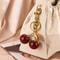 Cherry Charm Keychain Pendant For Bags Keys Everyday Accessories 2