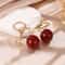 Cherry Charm Keychain Pendant For Bags Keys Everyday Accessories 5