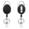 SecureReach Heavy Duty Retractable Badge Reel ID Card Holder 0