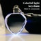 Premium Crystal Keyring With LED Light Elegant Luminous Keychain Gift 0