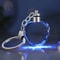Premium Crystal Keyring With LED Light Elegant Luminous Keychain Gift 1