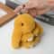 Fluffy Bunny Charm Keychain Cute Rabbit Bag Car Accessory 3