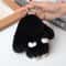 Fluffy Bunny Charm Keychain Cute Rabbit Bag Car Accessory 6