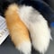 LuxeFluff Faux Fur Fox Tail Keychain Charm For Bags Keys 2
