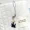 Midnight Paws Kawaii Black Cat Keychain Charm for Bags Phones & Accessories