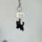 Midnight Paws Kawaii Black Cat Keychain Charm for Bags Phones & Accessories