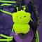 Galaxy Purr Alien Cat Plush Keychain Cute Backpack & Bag Charm Gift