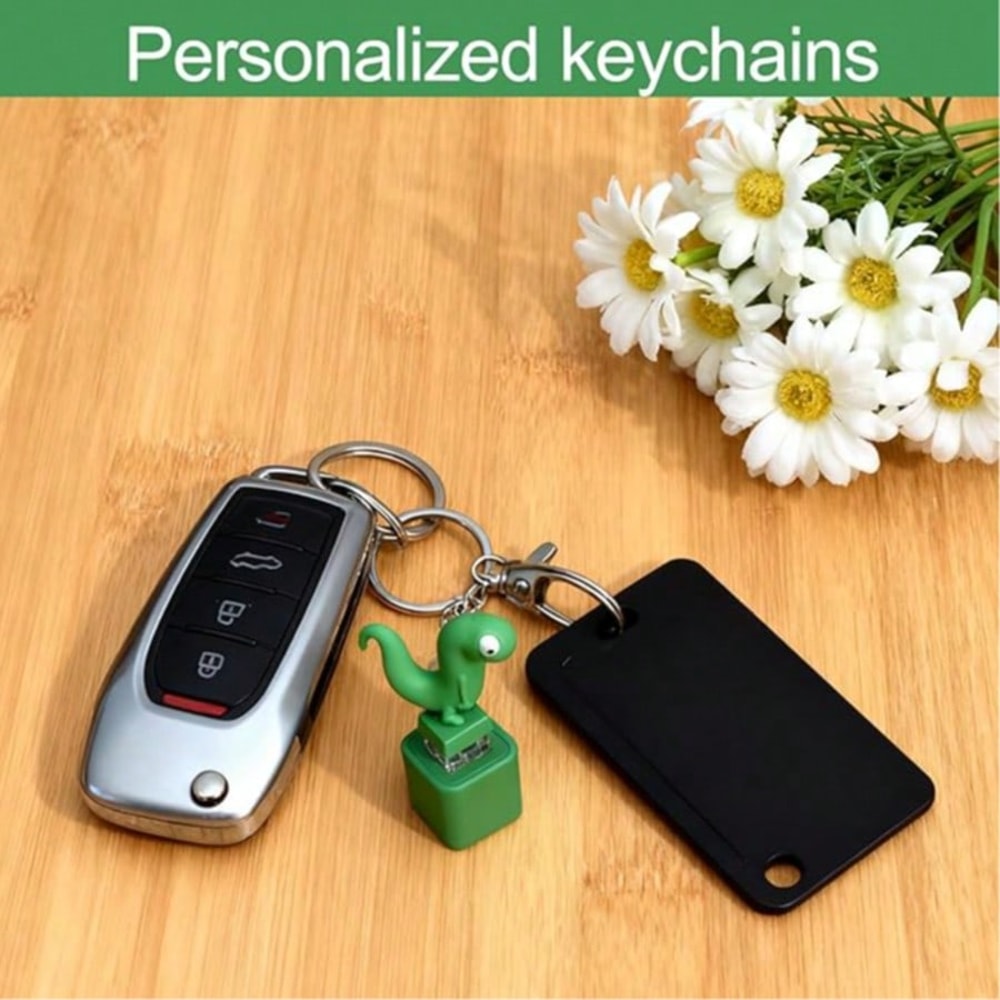 Lizard Click Fidget Keychain Rechargeable Stress Relief Toy 2