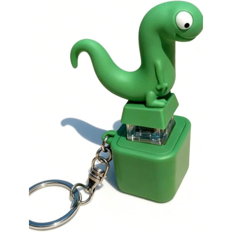 Lizard Click Fidget Keychain Rechargeable Stress Relief Toy 7