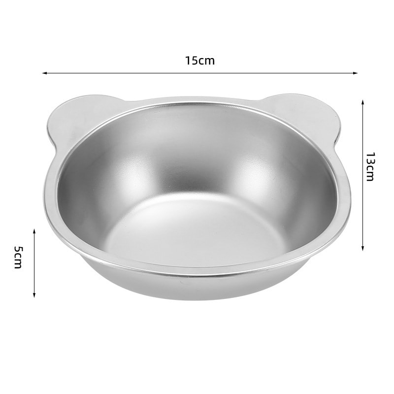ErgoFeast Tilted Cat Bowl With Stainless Steel Stand 1