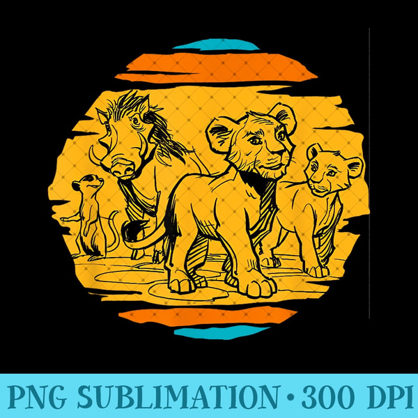 Disney Lion King Live Action Simba Nala Timon Pumbaa - PNG d | Inspire ...
