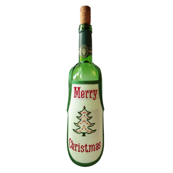 Christmas Holiday Decoration Christmas Decor For Festive Table Holiday Bottle Dress Christmas Card 3