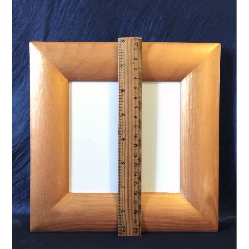 Natural Wood Frame Square 5 Inch Handmade Gold Square Frame Decoration For Embroidery Wooden Frame  5