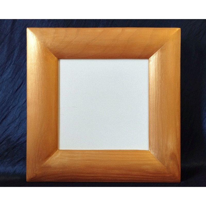 Natural Wood Frame Square 5 Inch Handmade Gold Square Frame Decoration For Embroidery Wooden Frame  6
