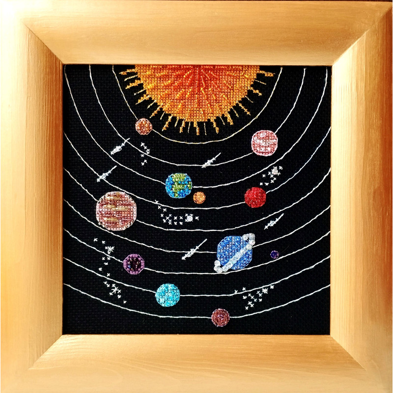 Natural Wood Frame Square 5 Inch Handmade Gold Square Frame Decoration For Embroidery Wooden Frame  7