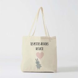 W82y Tote Bag Child, Bridesmaid Bags, Child Bag, Custom Bag Child, Name Bag, Shopping Baga undefined By Atelier Des Amis 51