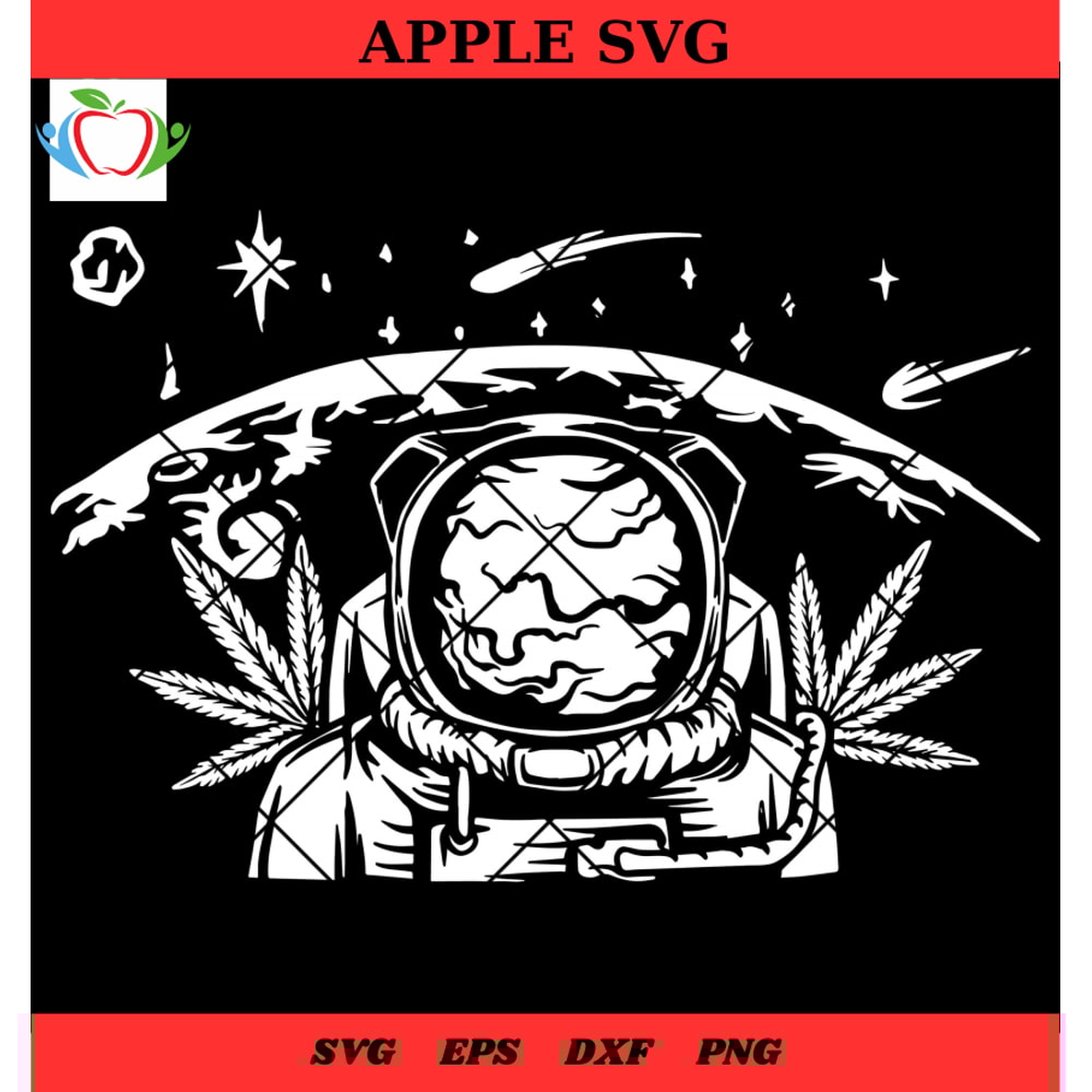 Astronaut Meteor Wed Svg, Astronaut Smoking Weed Svg - SVG Lucky.jpg