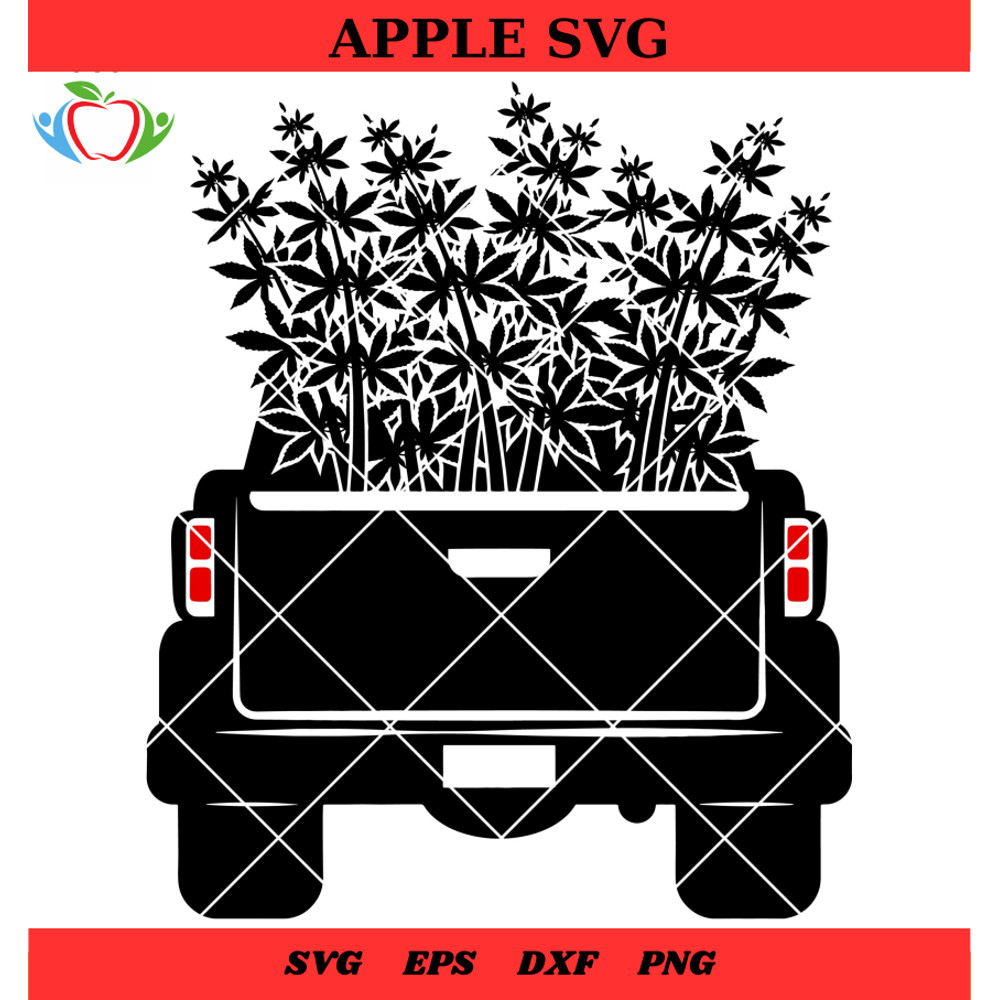 Cannabis Farm Truck Svg, Marijuana Pickup Svg, Farm Truck Svg - SVG Lucky.jpg