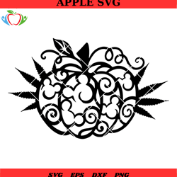 cannabis mickey pumpkin svg, mickey pumpkin svg, cannabis pumpkin svg