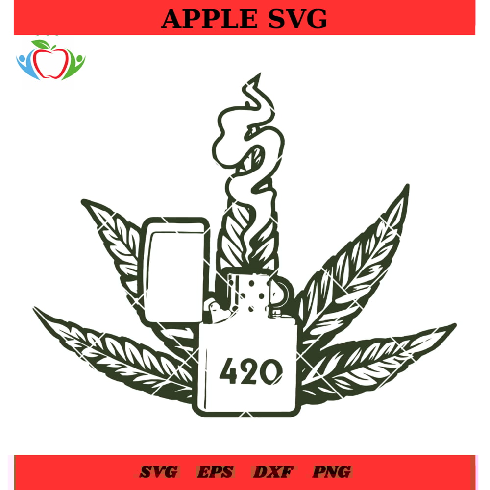 Cannabis Smoking Lighter Svg, Cannabis Svg, Marijuana Vector Svg - SVG Lucky.jpg