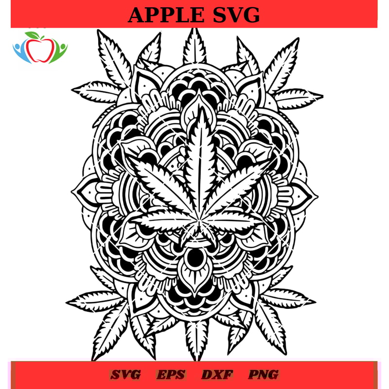 Cannabis Svg, Cannabis Mandala Svg, Cannabis Planted On Each Other Svg - SVG Lucky.jpg
