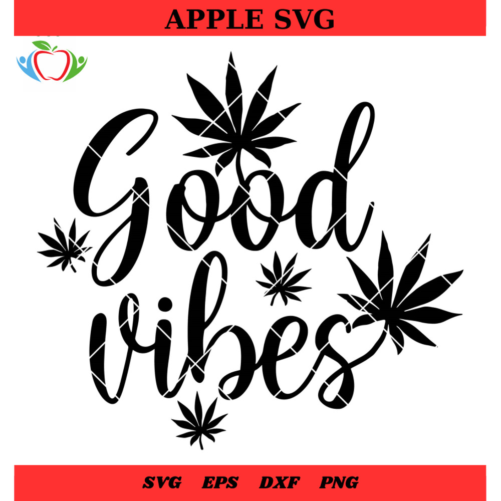 Good Vibes Blunt Svg File, Blunt Weed Tray Svg - SVG Lucky.png