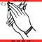 Hand Holding A Cannabis Svg, Cannabis Praying Svg, Marijuana Praying Svg - SVG Lucky.jpg