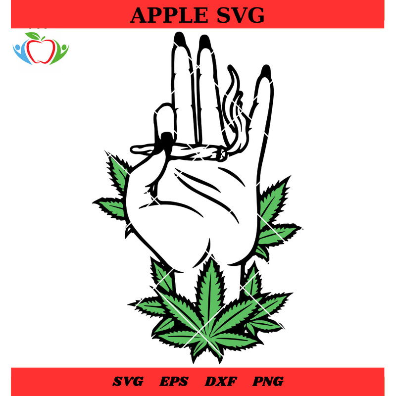 Hand with Joint New Svg, Hand Grip Handle Svg, Somoking Svg - SVG Lucky.jpg