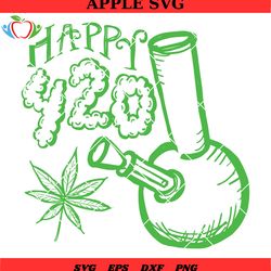 happy cannabis 420 svg, happy cannabis svg, 420 svg
