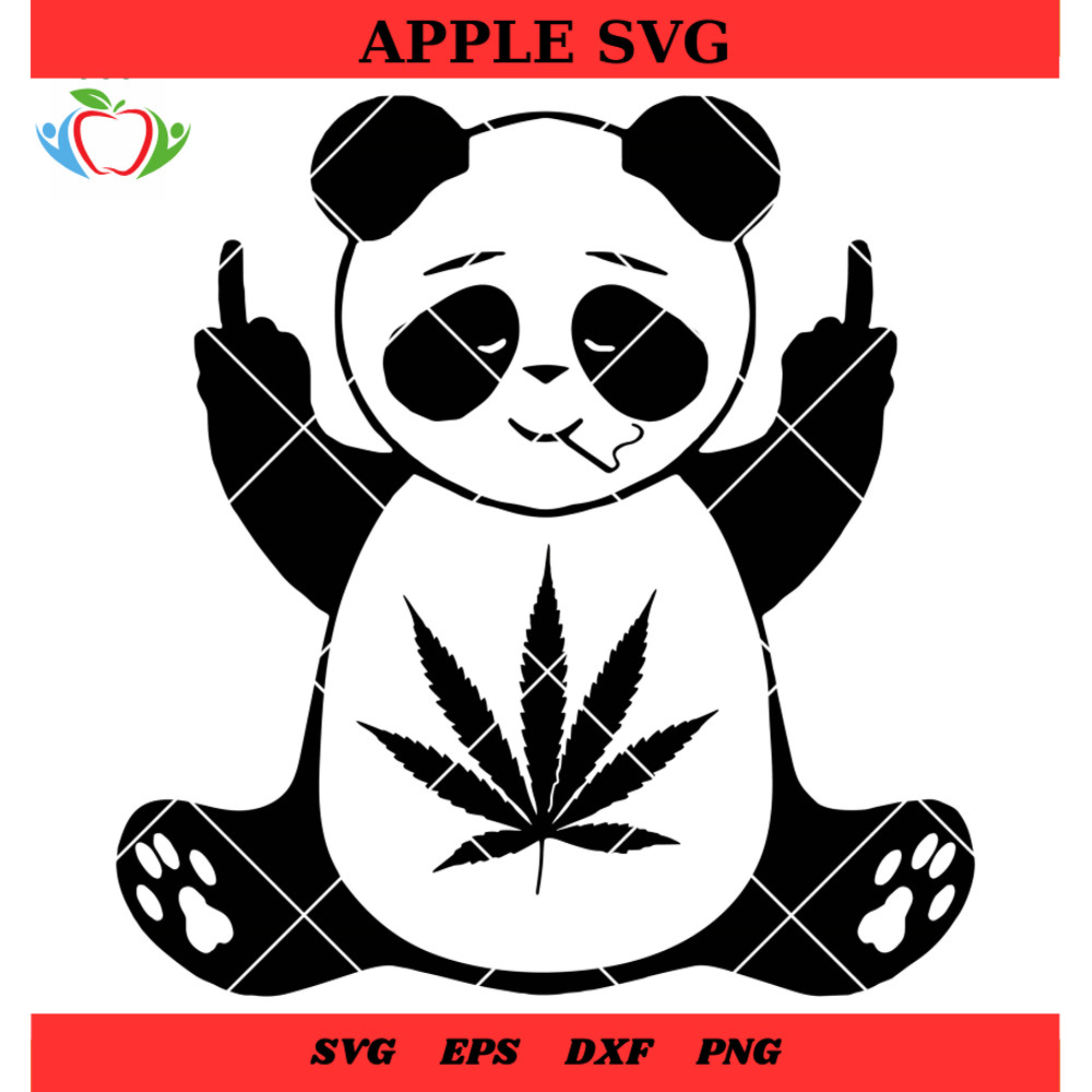 Panda Fuckk Svg, Marijuana Panda Svg, Cannabis Svg - SVG Lucky.jpg