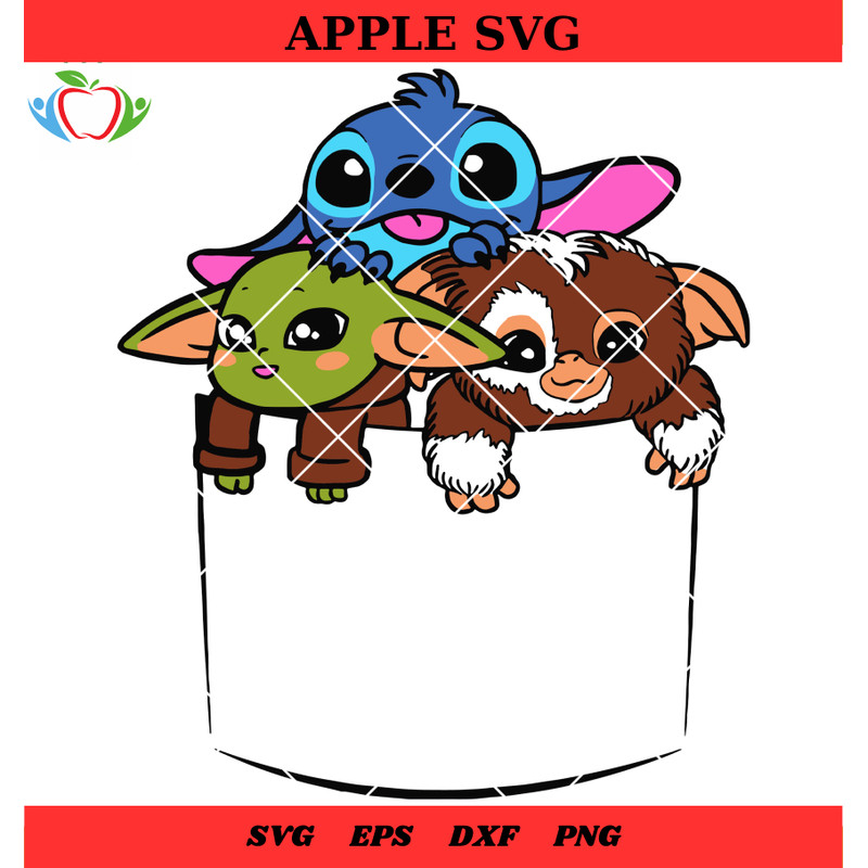 Stitch Baby Yoday SVG, Baby Yoda Face SVG, Star Wars SVG - SVG Lucky.jpg