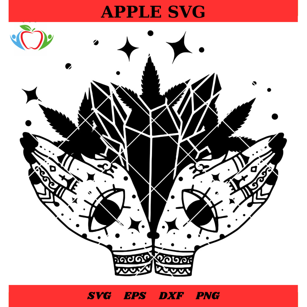 Witch Hands Svg, Witchy Stars Evil And Cannabis Svg - SVG Lucky.jpg