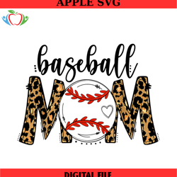 baseball mom mother day leopard softball png,mothers day png,mom png design,mom sublimation