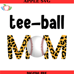 tee-ball mom mother day leopard softball png,mothers day png,mom png design,mom sublimation
