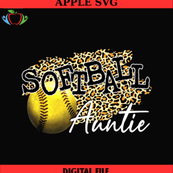softball auntie leopard print mother day png,mothers day png,mom png design,mom sublimation