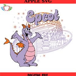 walt disney world epcot ball figment svg, disney svg ,disney mickey svg , digital download
