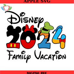 friends disneyland 2024 family vacation svg, disney svg ,disney mickey svg , digital download