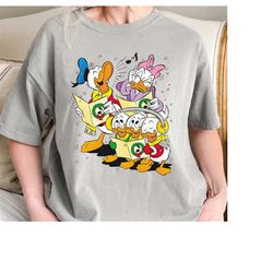 disney ducktales christmas donald huey louis dewey duck christmas shirt, merry quackmas shirt, disneyworld christmas fam