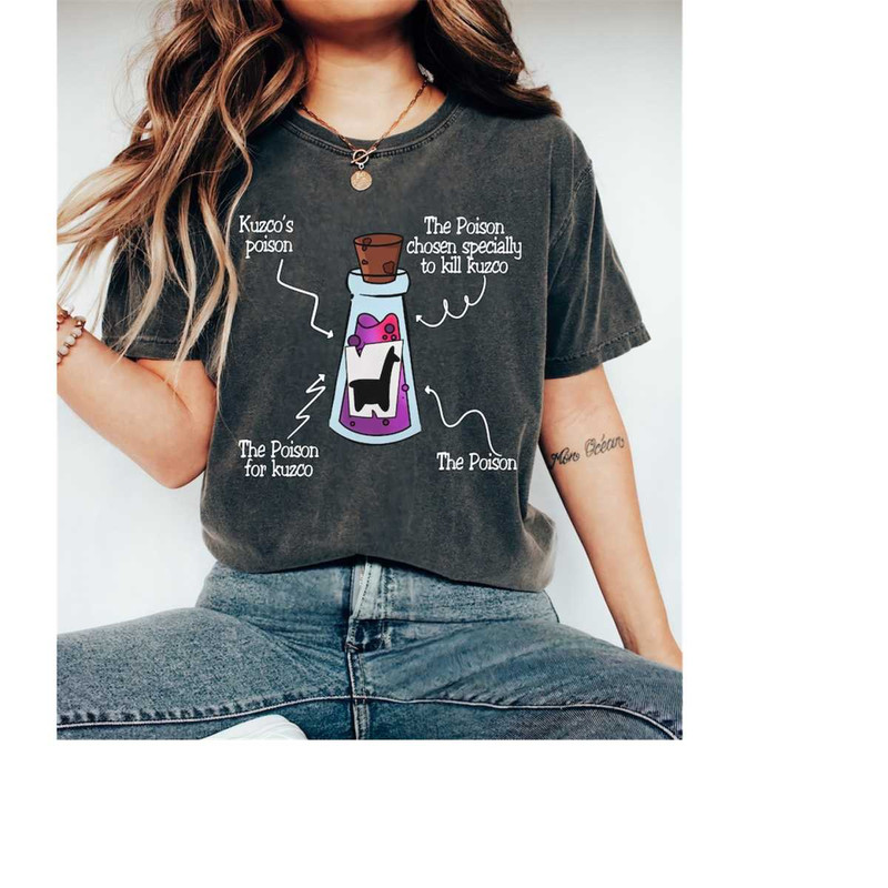 Disney Kuzco's Poison Yzma's Extract of Llama Shirt, Magic Kingdom Tee, Disneyland Family Matching Shirts, Disney World.jpg