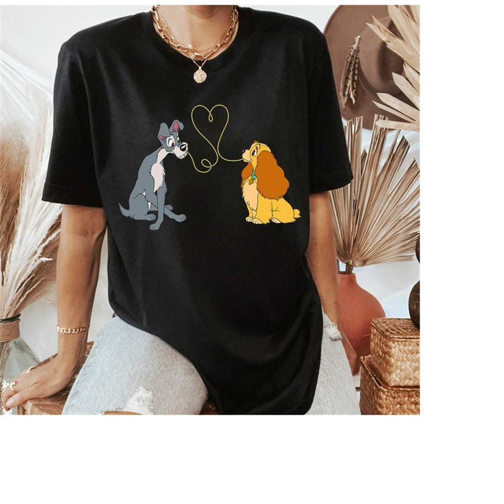 Disney Lady and The Tramp Bella Notte T-Shirt, Disneyland Family Vacation Trip Gift Unisex Adult T-shirt Kid T-shirt, Ma.jpg