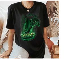 disney lion king scar smoke graphic tshirt, the lion king shirt, disneyland family vacation trip gift unisex adult tsh