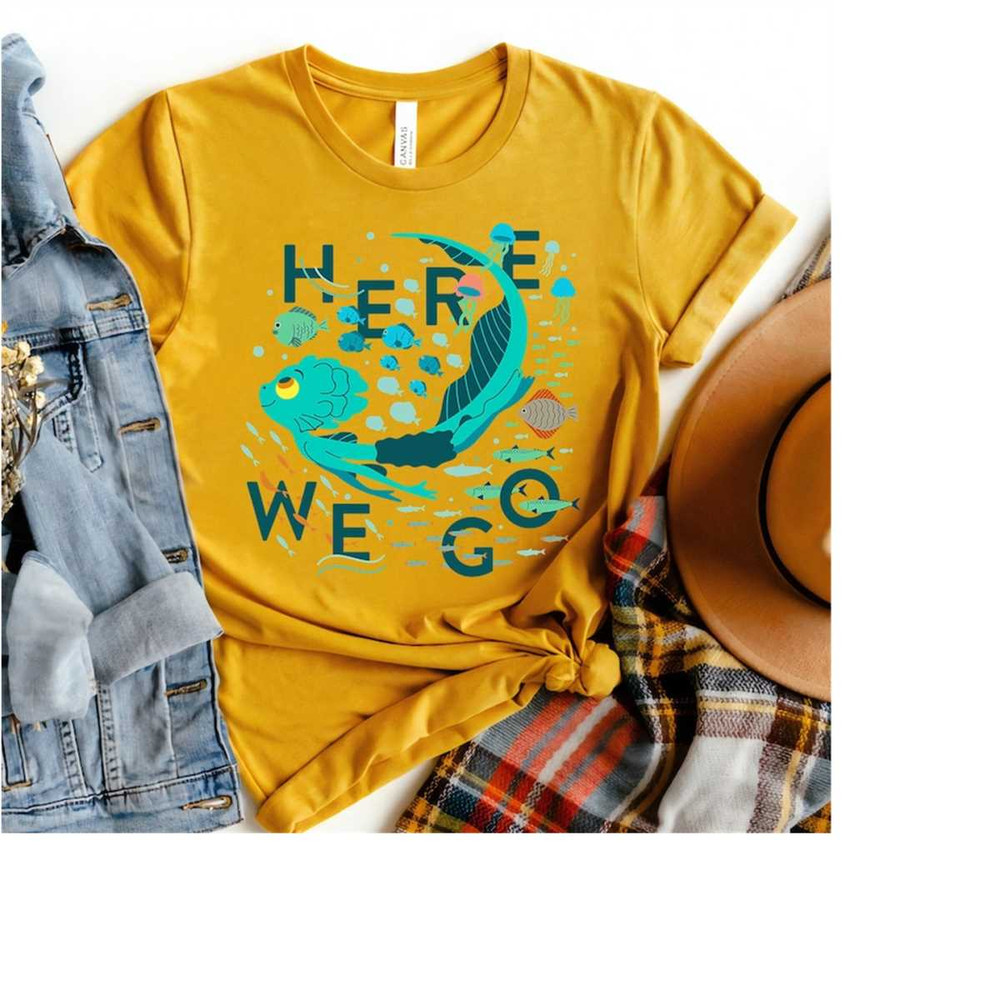 Disney Luca Here We Go T-Shirt, Disney World Trip Tee, Magic Kingdom, Disneyland Family Trip Vacation Gift, WDW Trip Out.jpg