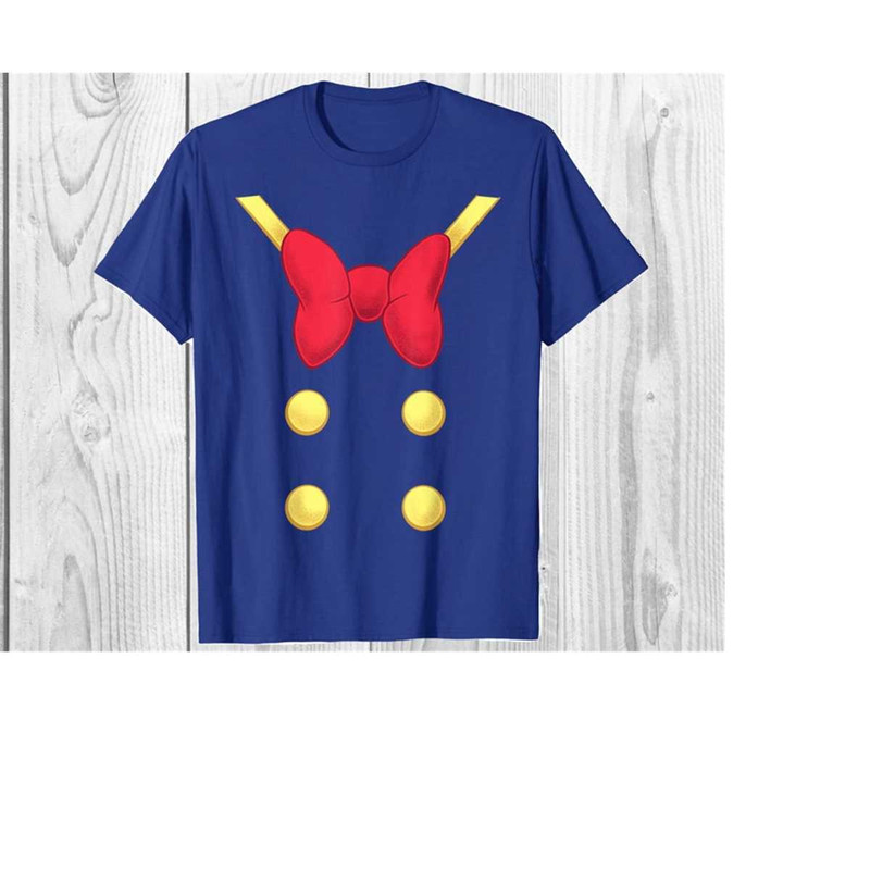 Disney Mickey And Friends Donald Duck Costume T-Shirt, Disneyland Family Trip Vacation Gift Unisex T-shirt Kid Shirt Hoo.jpg